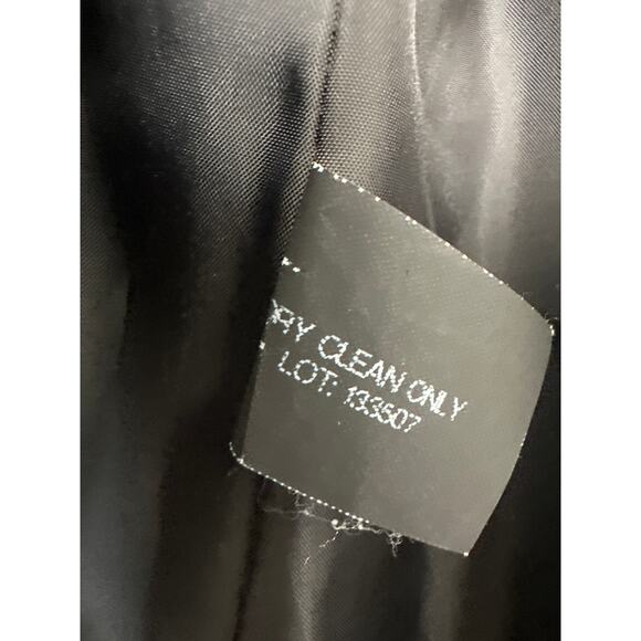 London Fog Wool Blend Pea Coat Jacket Single Breasted Women’s Large Lot# 133507 - Picture 6 of 8